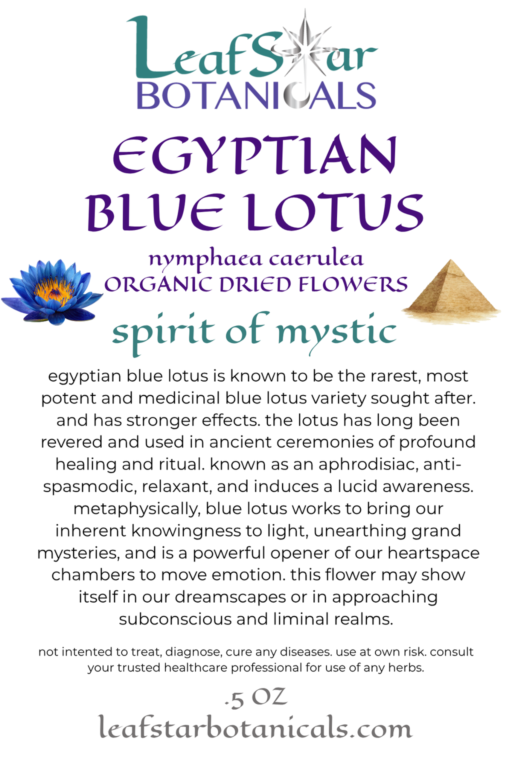 EGYPTIAN BLUE LOTUS