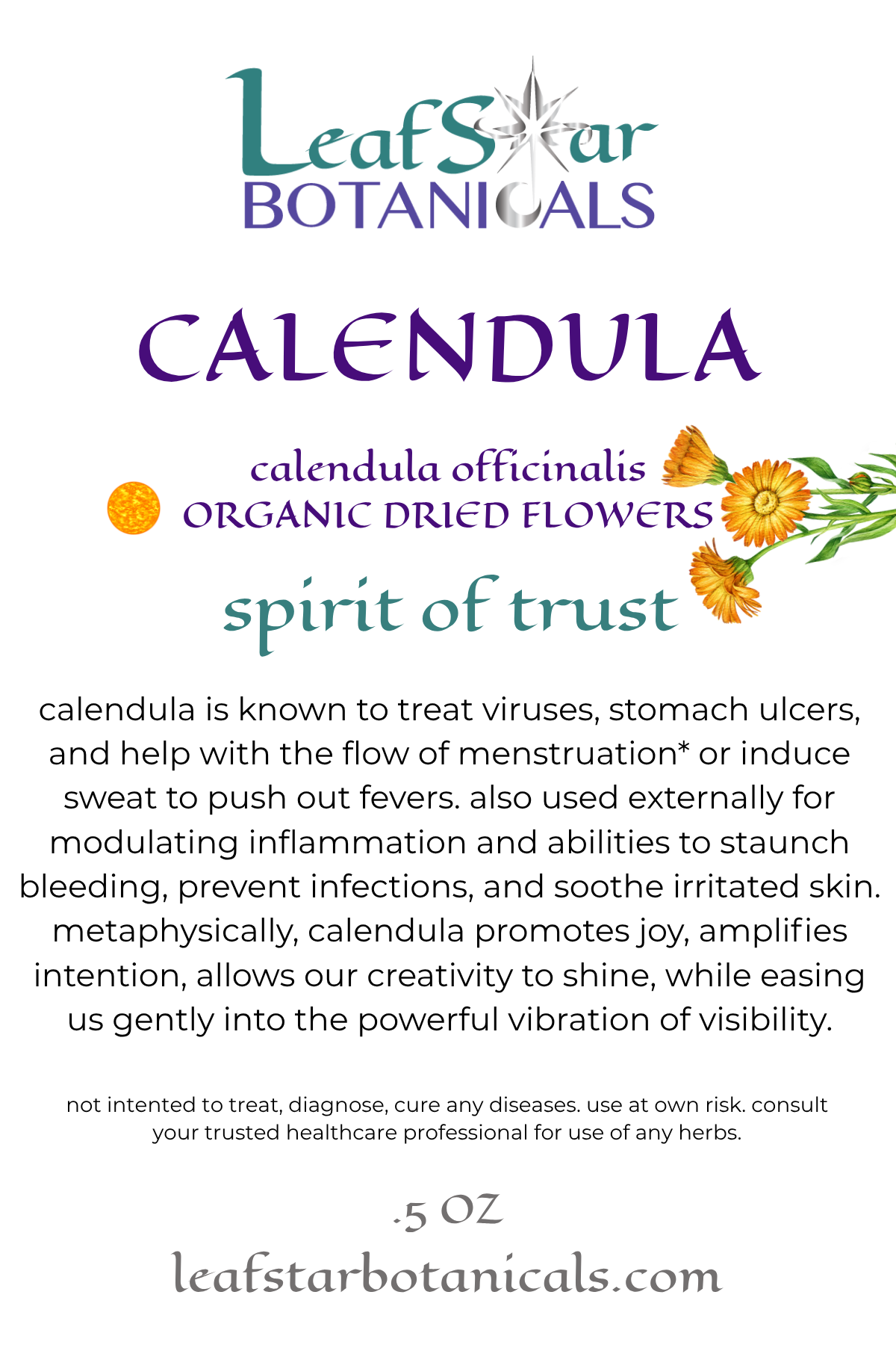 CALENDULA FLOWERS